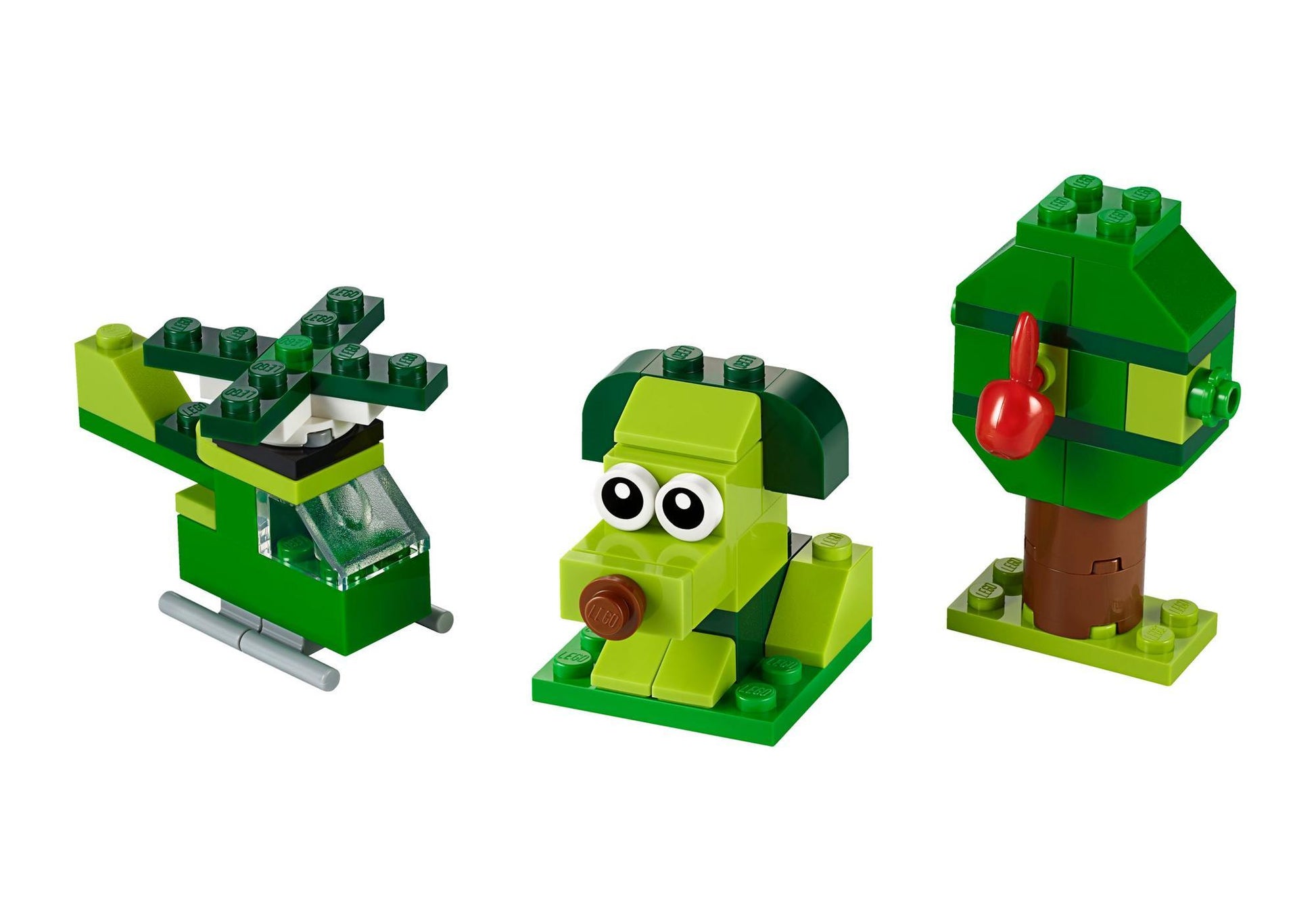 Lego 11007 Classic Grünes Kreativ-Set - plegobil