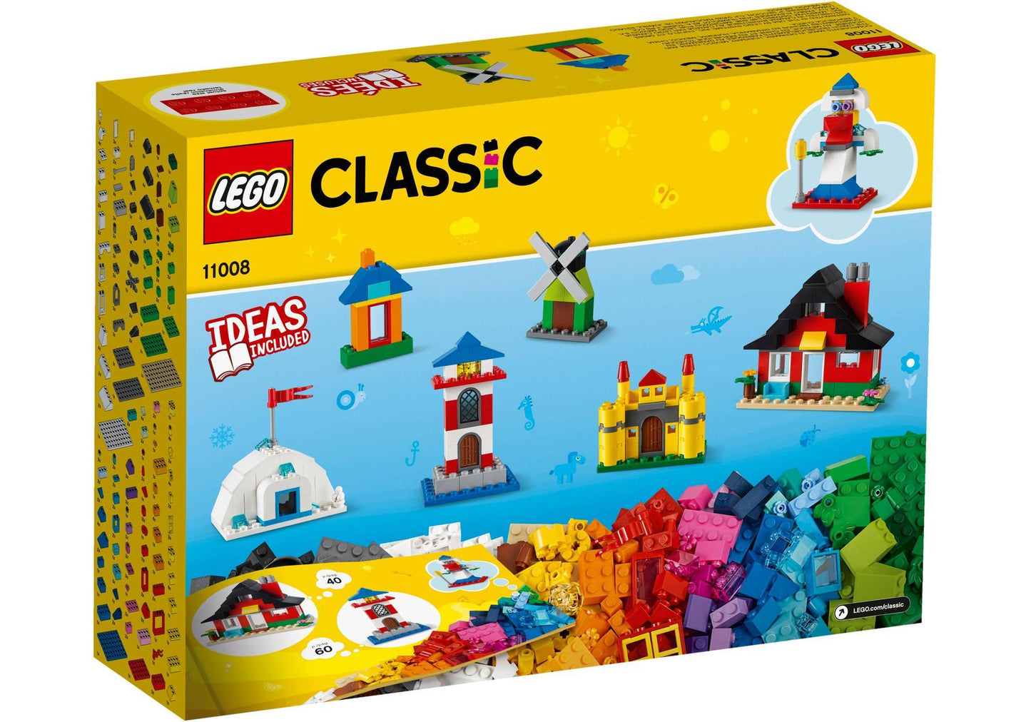 Lego 11008 Classic Bausteine - bunte Häuser - plegobil