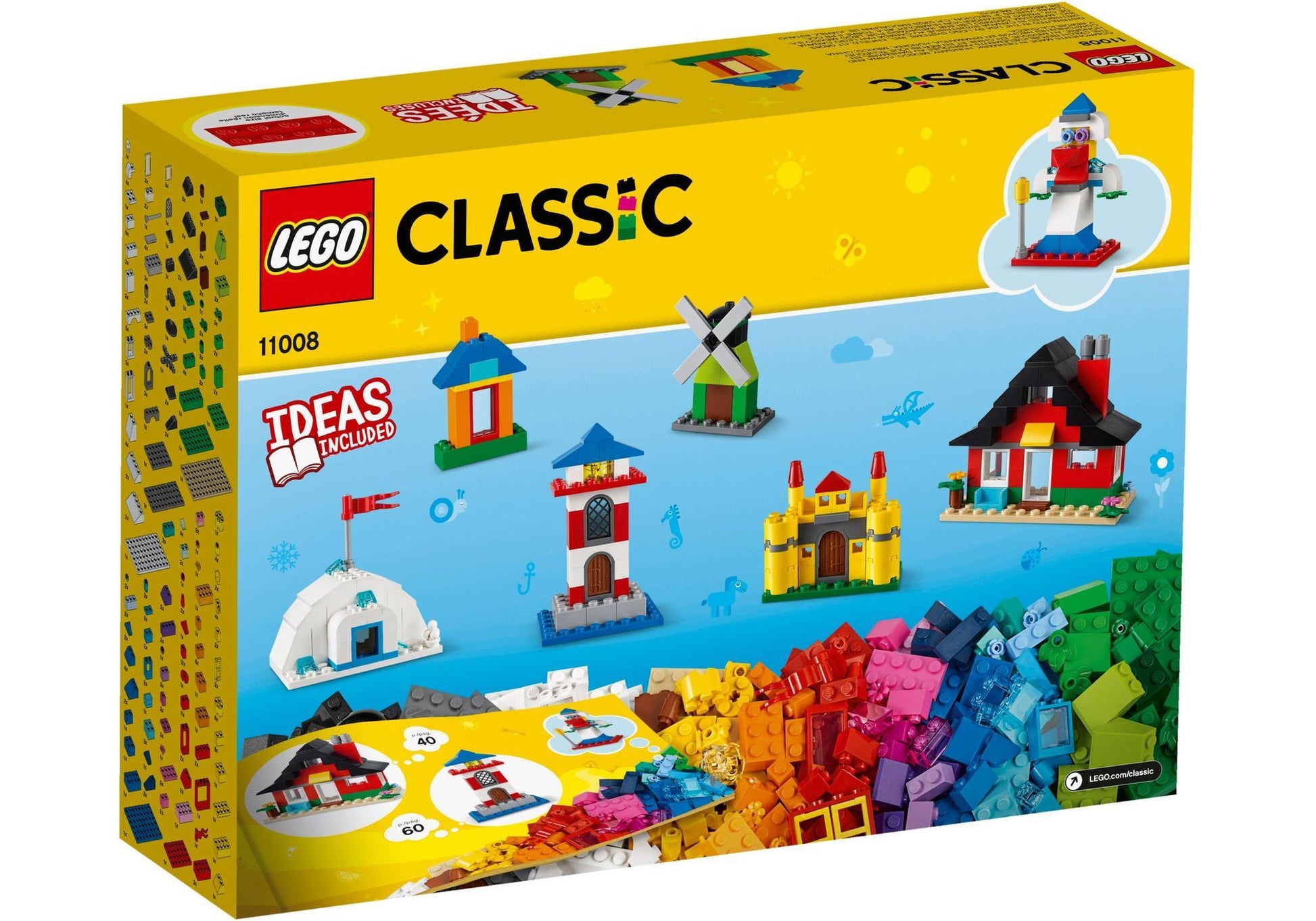 Lego 11008 Classic Bausteine - bunte Häuser - plegobil