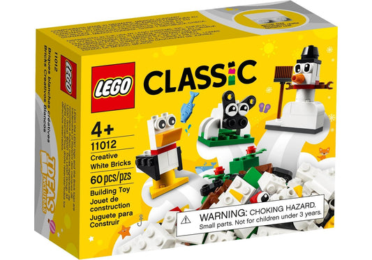 Lego 11012 Classic Kreativ-Bauset mit weißen Steinen - plegobil