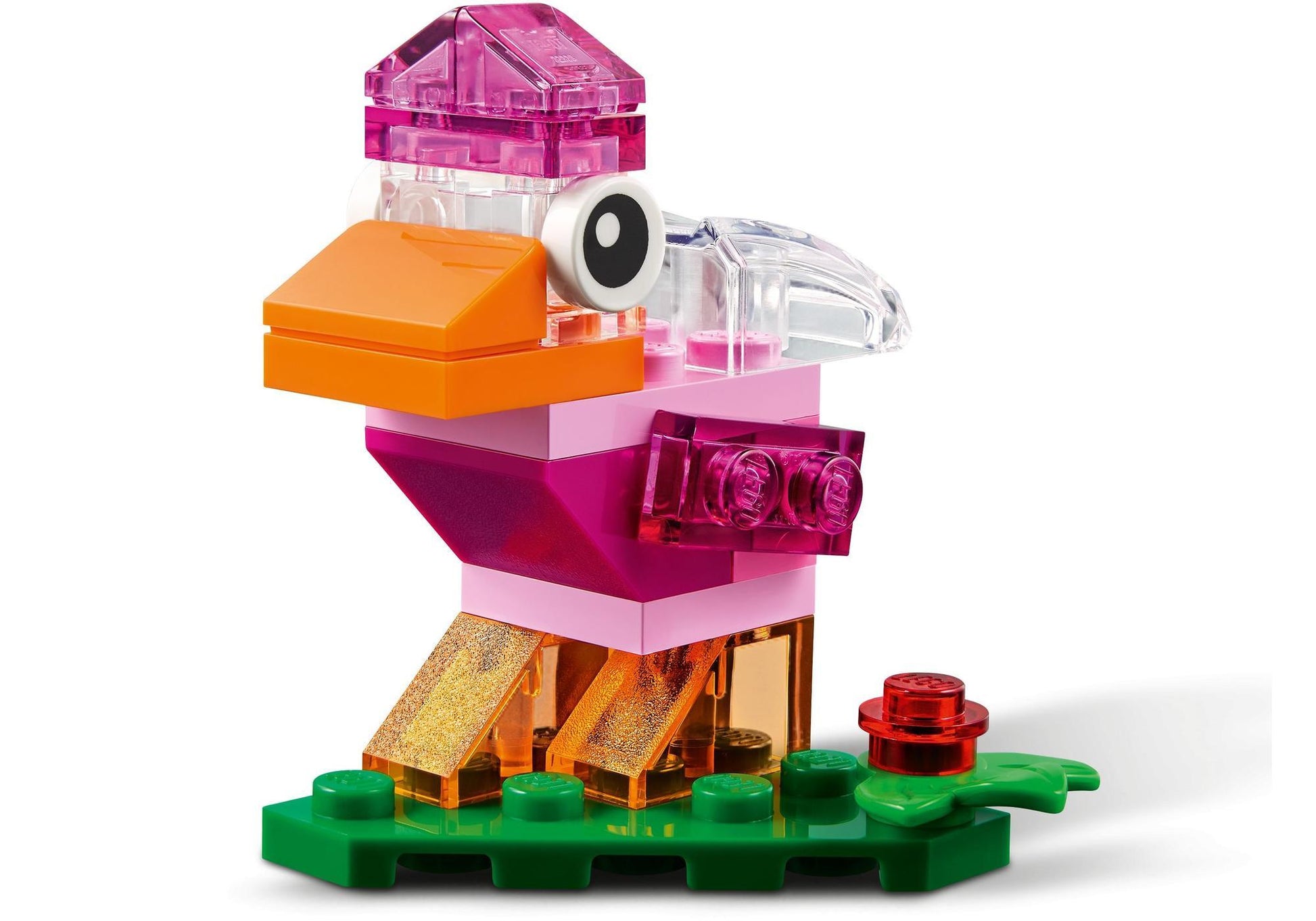 Lego 11013 Classic Kreativ-Bauset mit durchsichtigen Steinen - plegobil