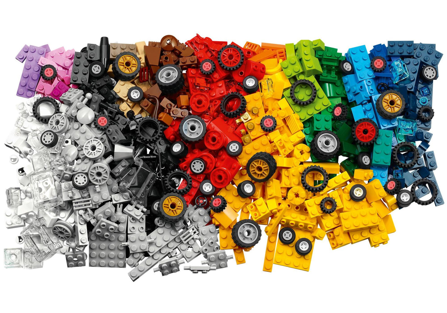 Lego 11014 Classic Steinebox mit Rädern - plegobil