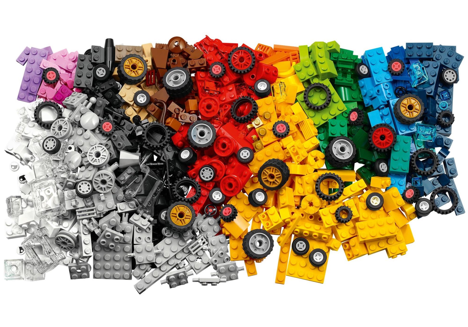 Lego 11014 Classic Steinebox mit Rädern - plegobil