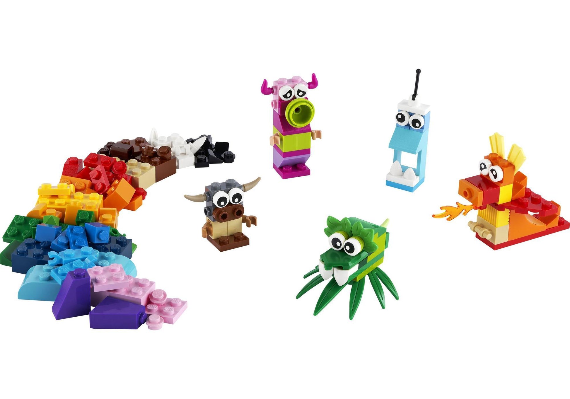Lego 11017 Classic Kreative Monster - plegobil