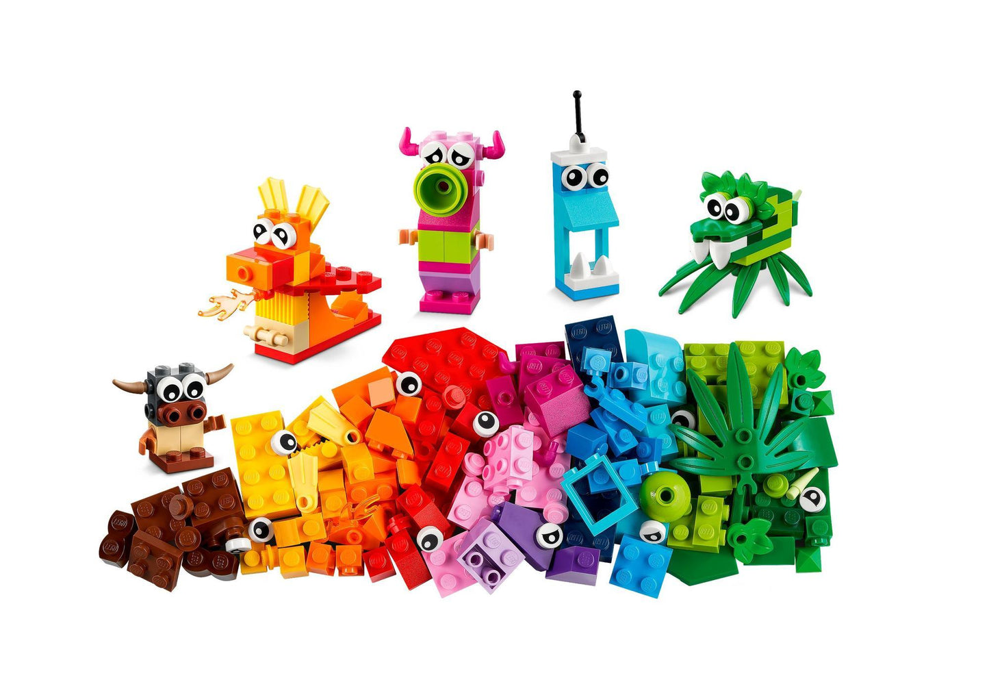 Lego 11017 Classic Kreative Monster - plegobil