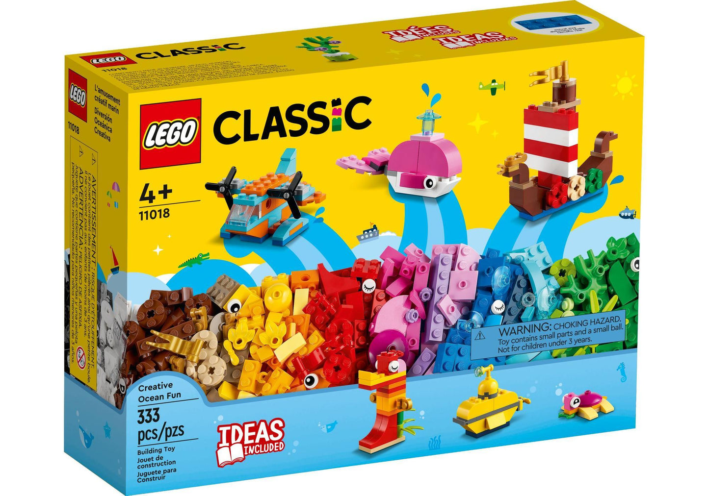 Lego 11018 Classic Kreativer Meeresspaß - plegobil