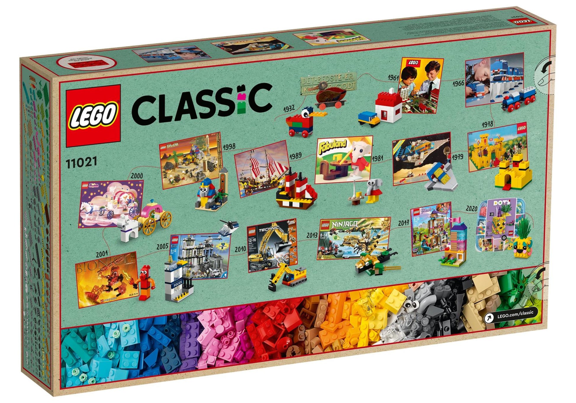 Lego 11021 Classic 90 Jahre Spielspaß - plegobil