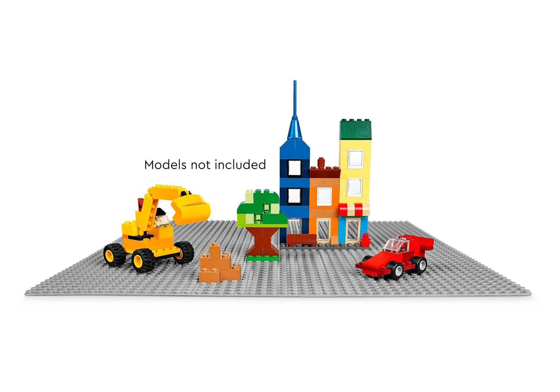 Lego 11024 Classic Grundplatte - Grau - plegobil