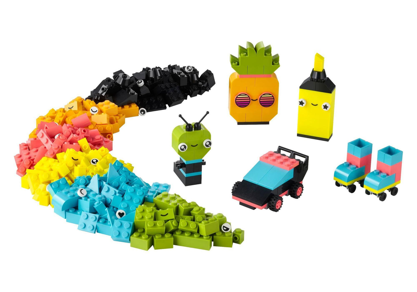 Lego 11027 Classic Neon Kreativ-Bauset - plegobil