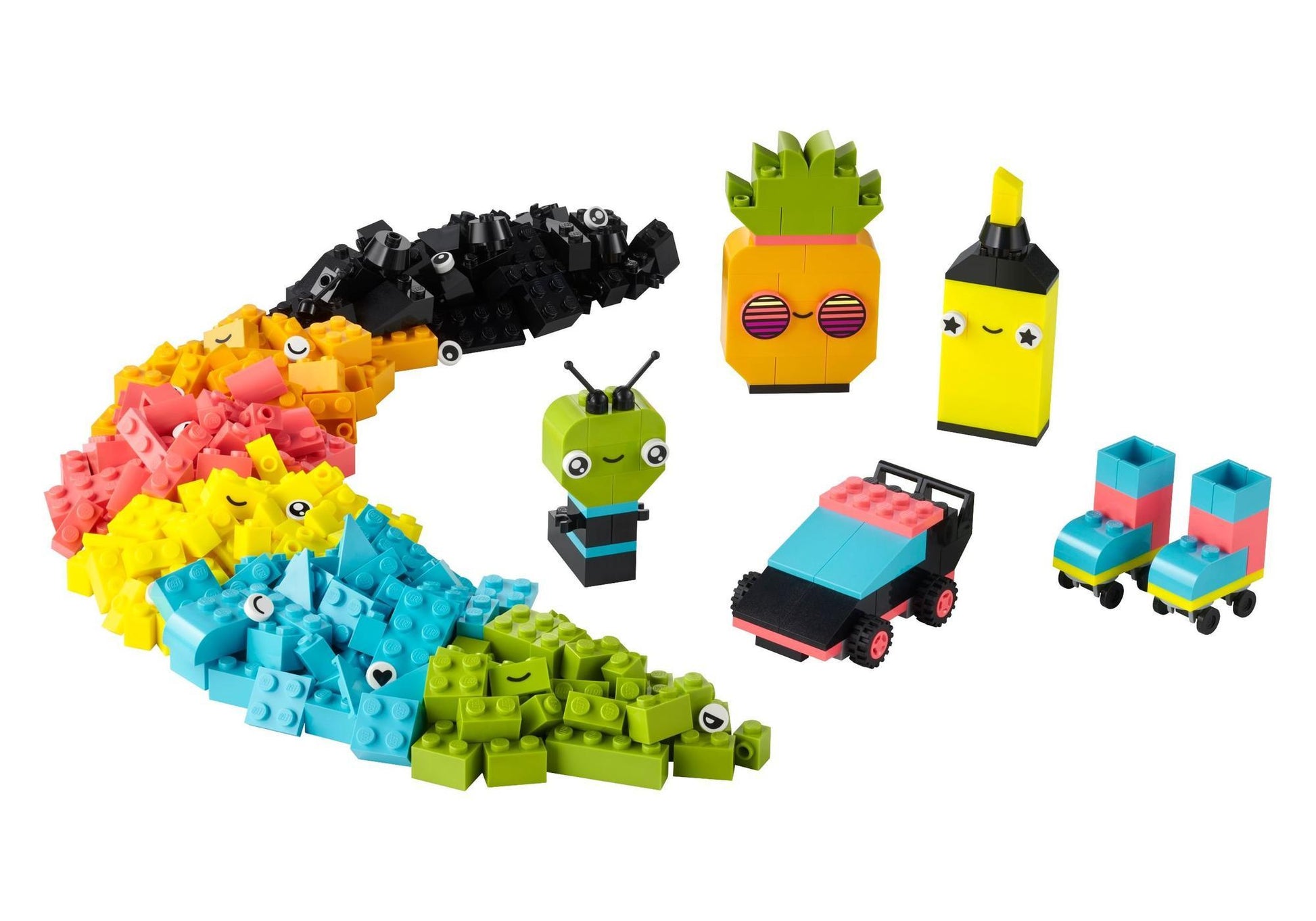 Lego 11027 Classic Neon Kreativ-Bauset - plegobil