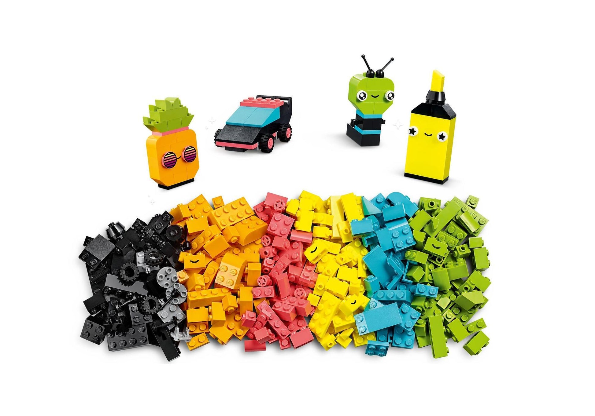 Lego 11027 Classic Neon Kreativ-Bauset - plegobil