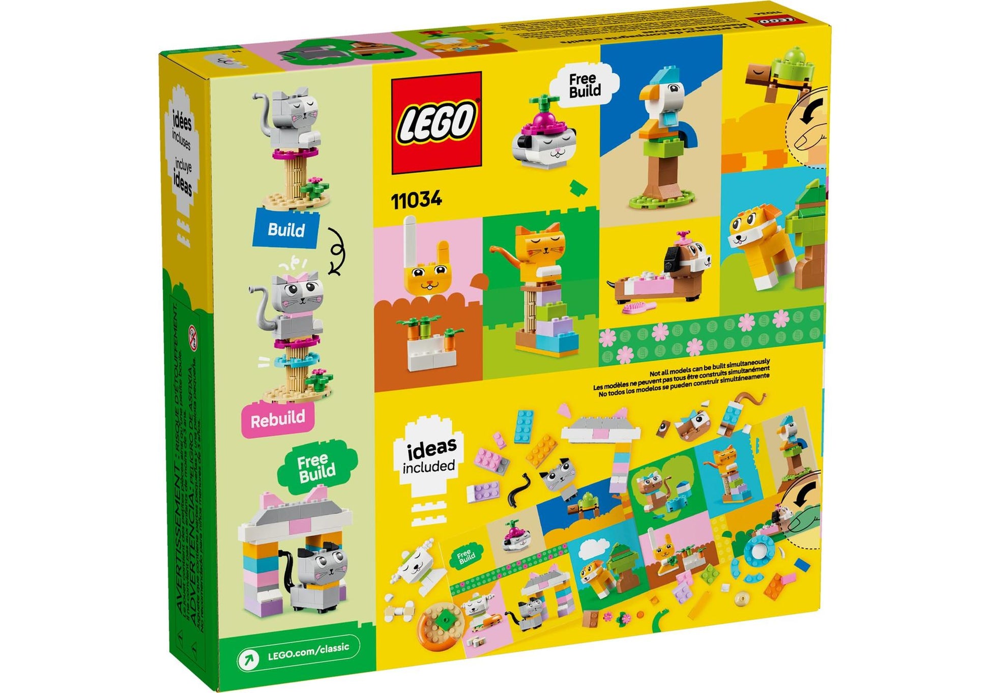 Lego 11034 Classic Kreative Tiere - plegobil