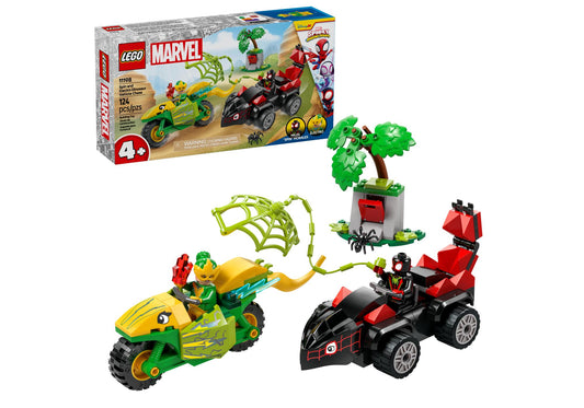 Lego 11198 Marvel Actionspaß mit Spin und Electro in ihren Dino-Flitzern