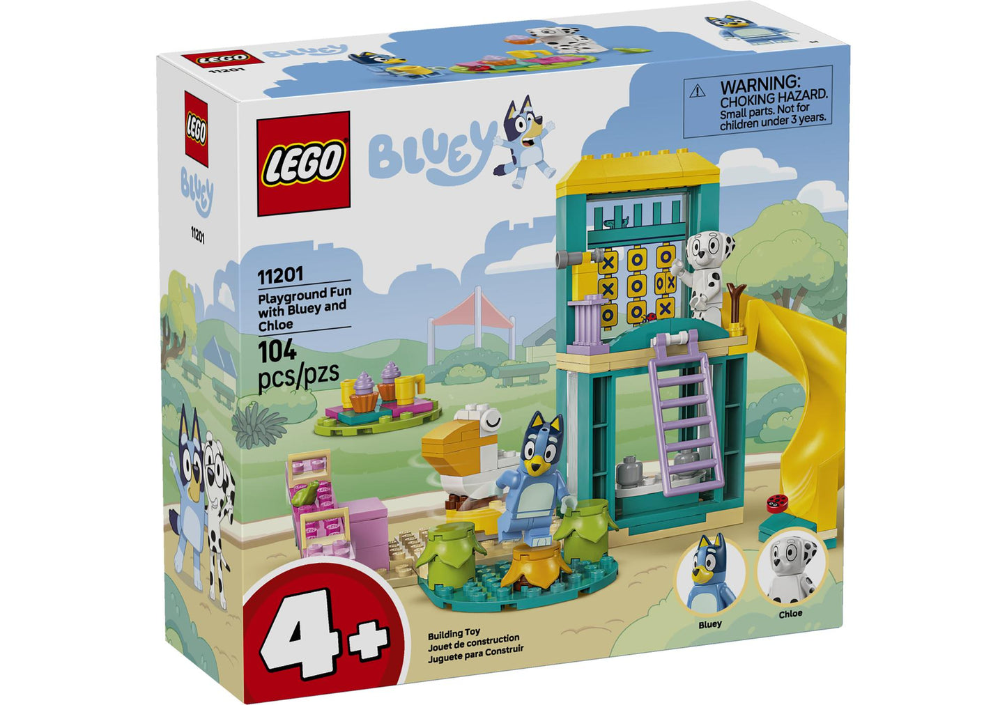 Lego 11201 DUPLO Bluey: Bluey und Chloe auf dem Spielplatz