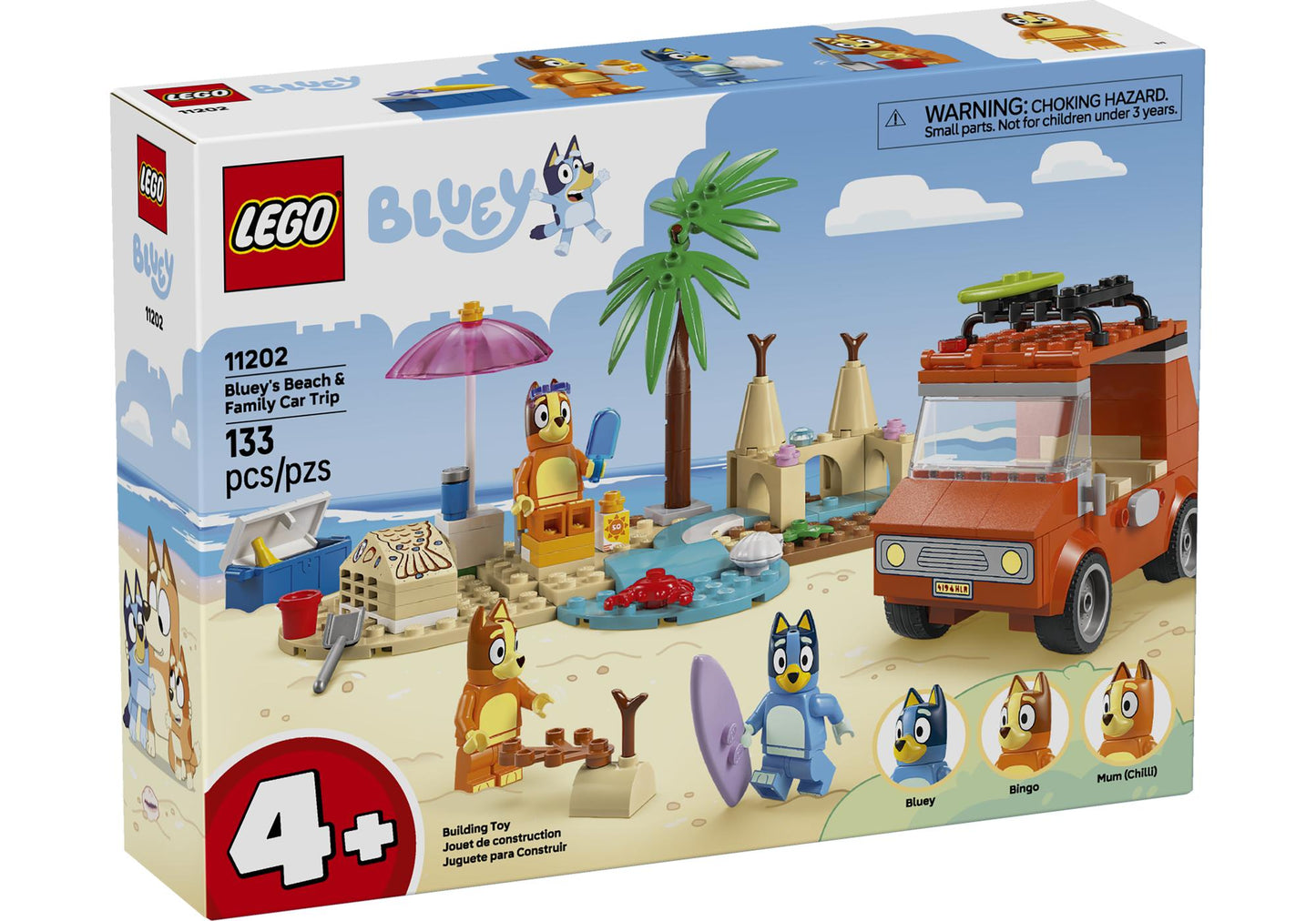 Lego 11202 DUPLO Bluey: Blueys Strandausflug