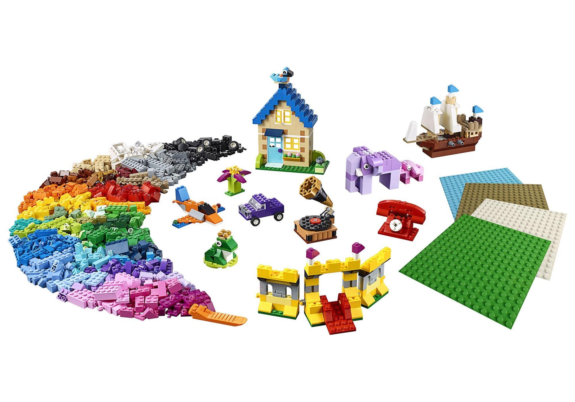 Lego 11717 Classic Extragroße Steinebox mit Bauplatten - plegobil