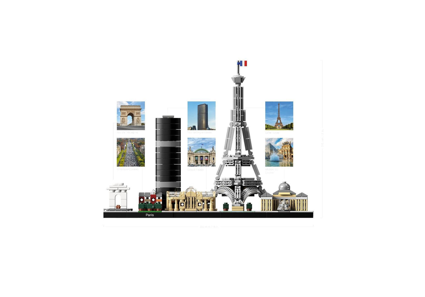 Lego 21044 Architecture Paris - plegobil