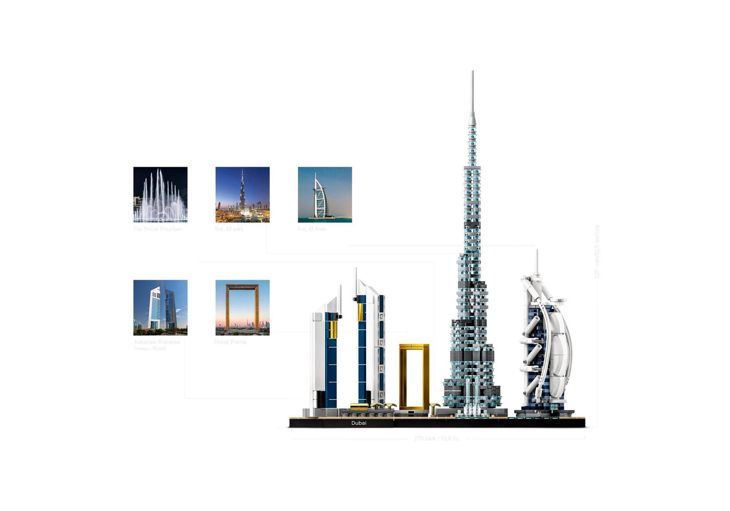 Lego 21052 Architecture Dubai - plegobil