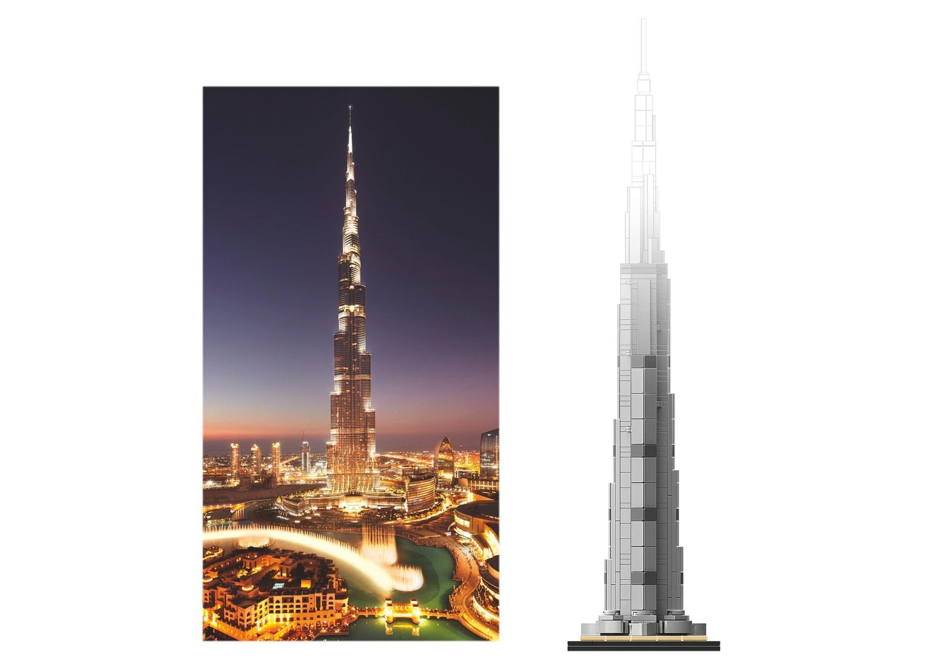 Lego 21055 Architecture Burj Khalifa - plegobil
