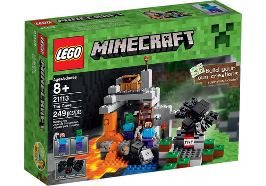 Lego 21113 Minecraft: Die Höhle - plegobil