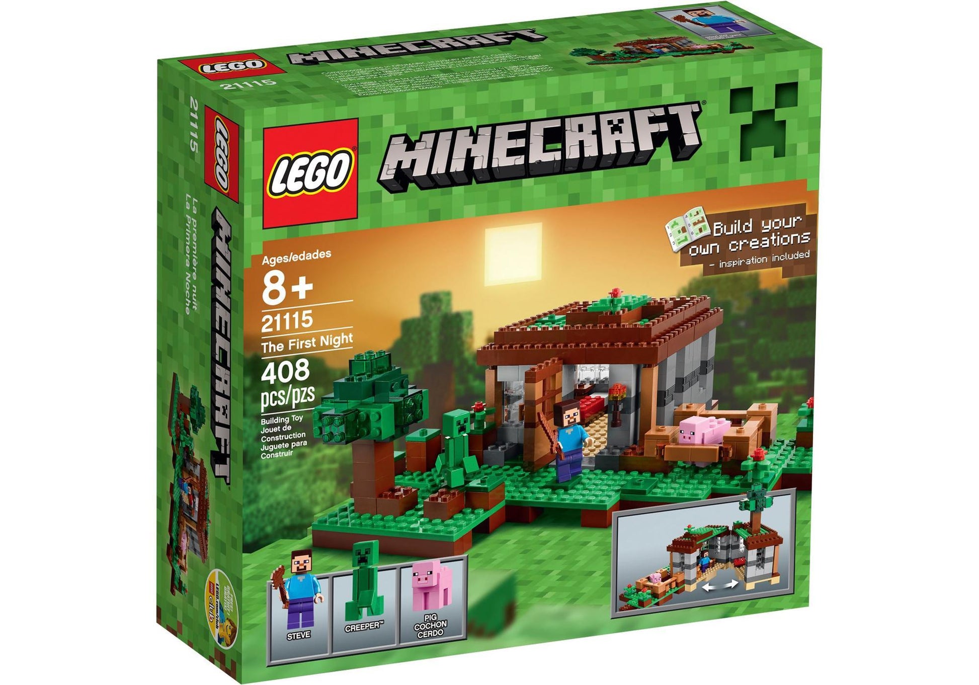 Lego 21115 Minecraft: Steves Haus - plegobil