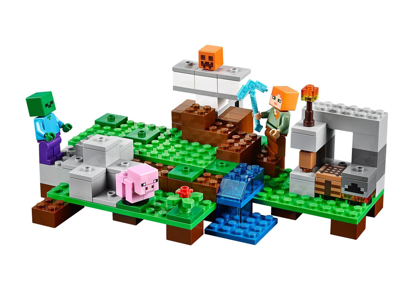 Lego 21123 Minecraft: Der Eisengolem - plegobil