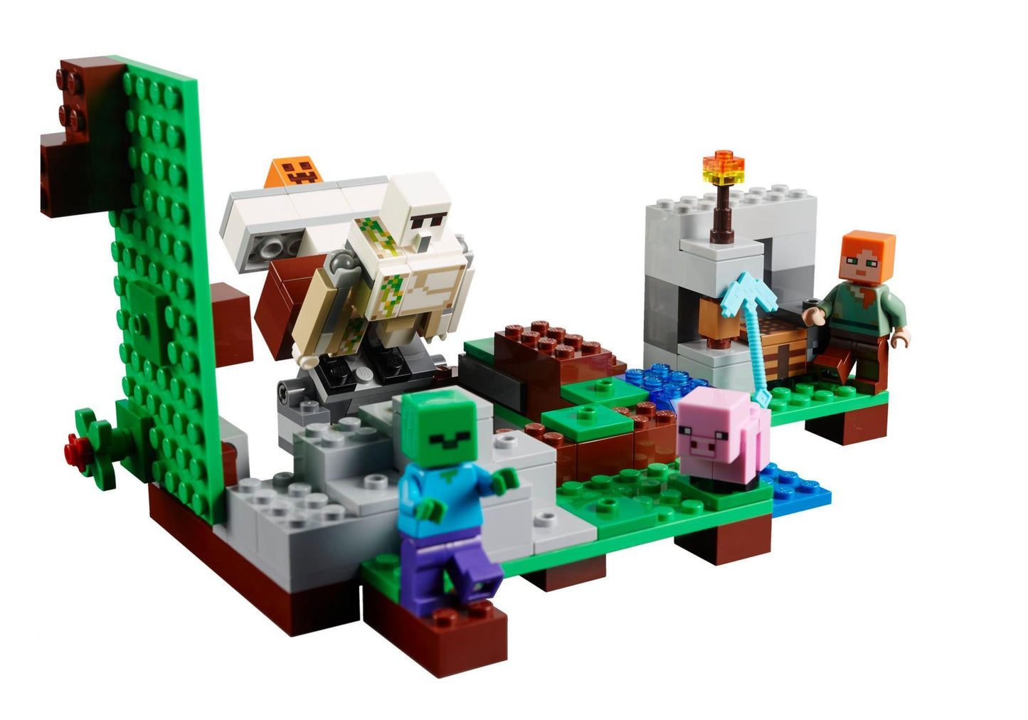 Lego 21123 Minecraft: Der Eisengolem - plegobil