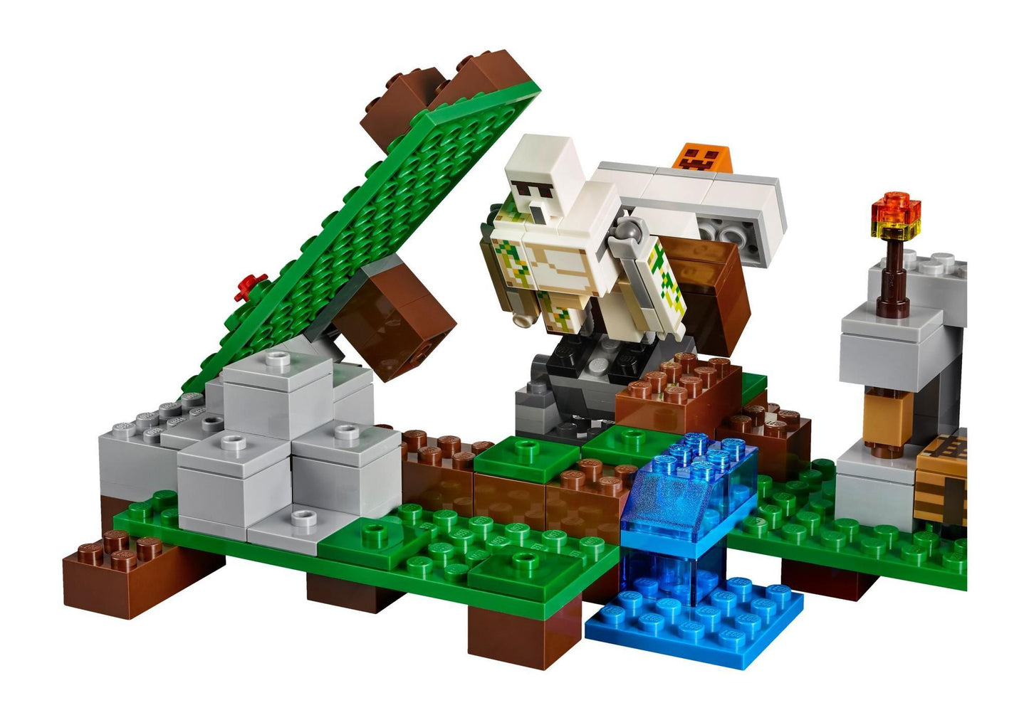 Lego 21123 Minecraft: Der Eisengolem - plegobil