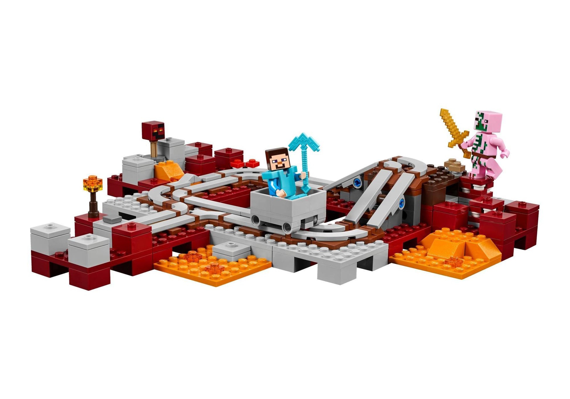 Lego 21130 Minecraft: Die Nether-Eisenbahn - plegobil