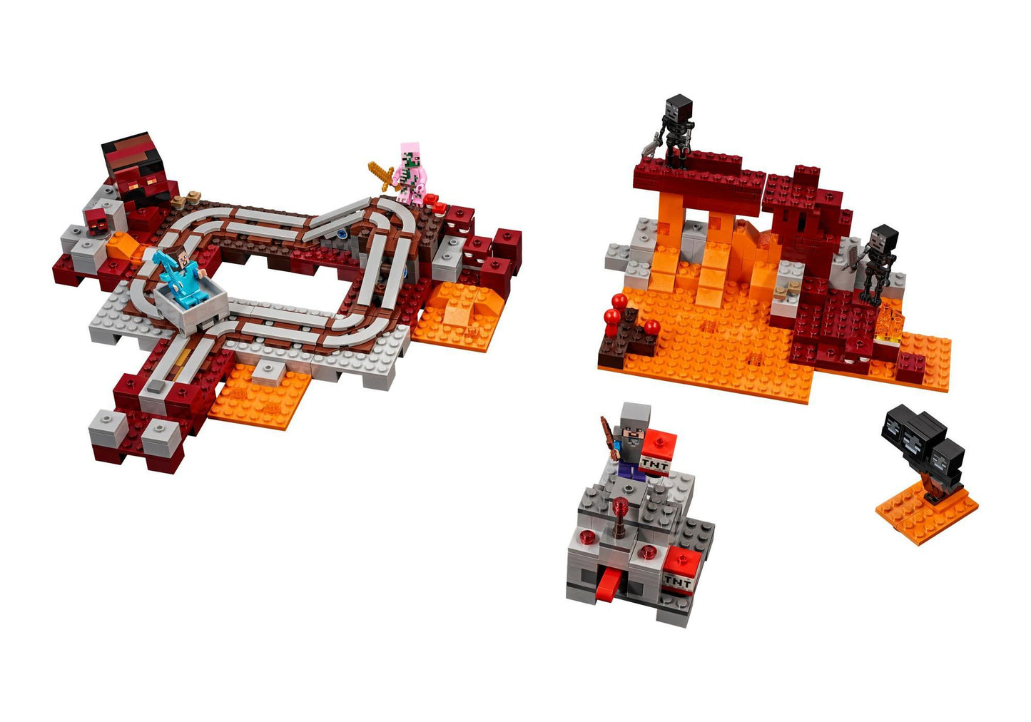 Lego 21130 Minecraft: Die Nether-Eisenbahn - plegobil