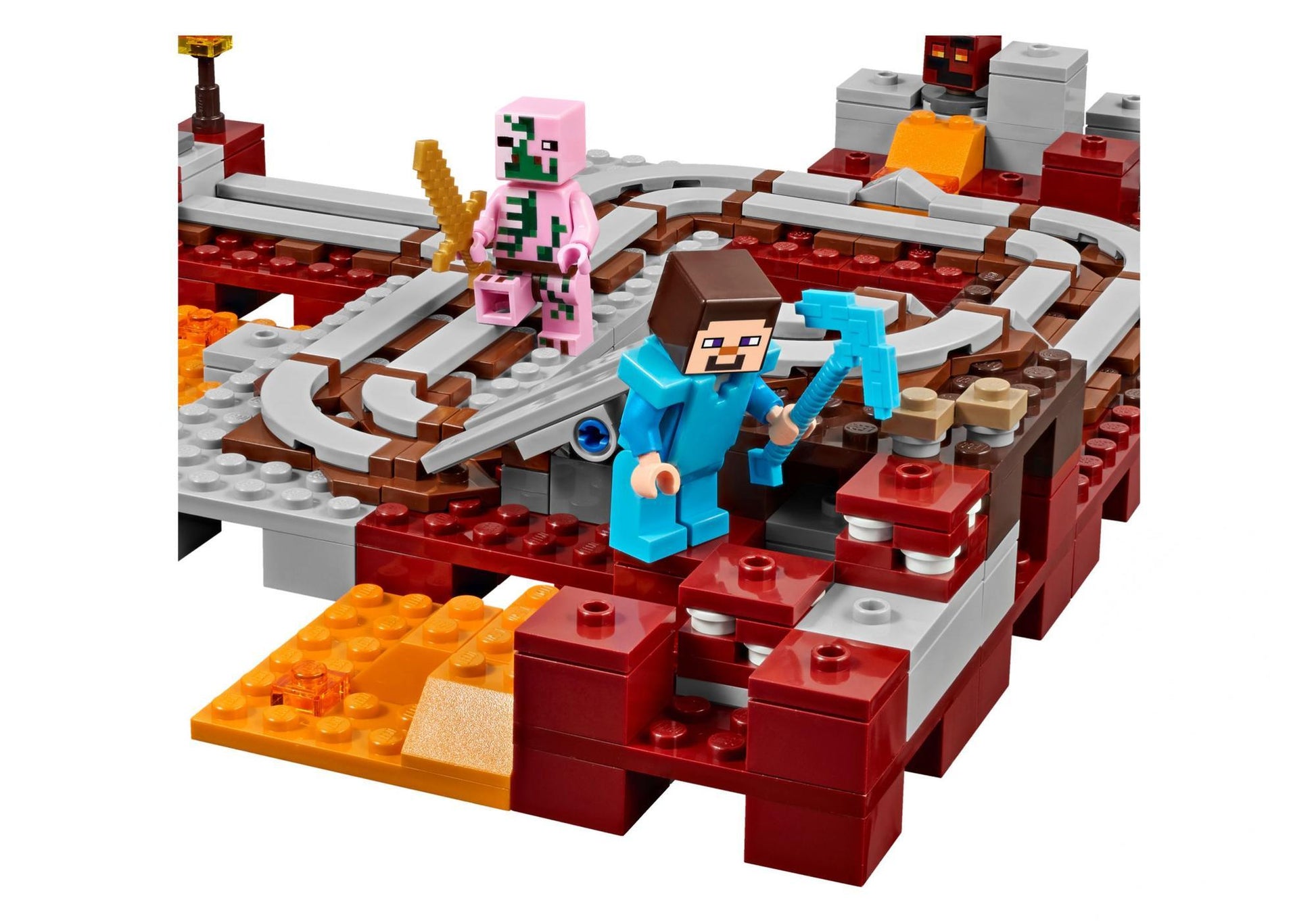 Lego 21130 Minecraft: Die Nether-Eisenbahn - plegobil