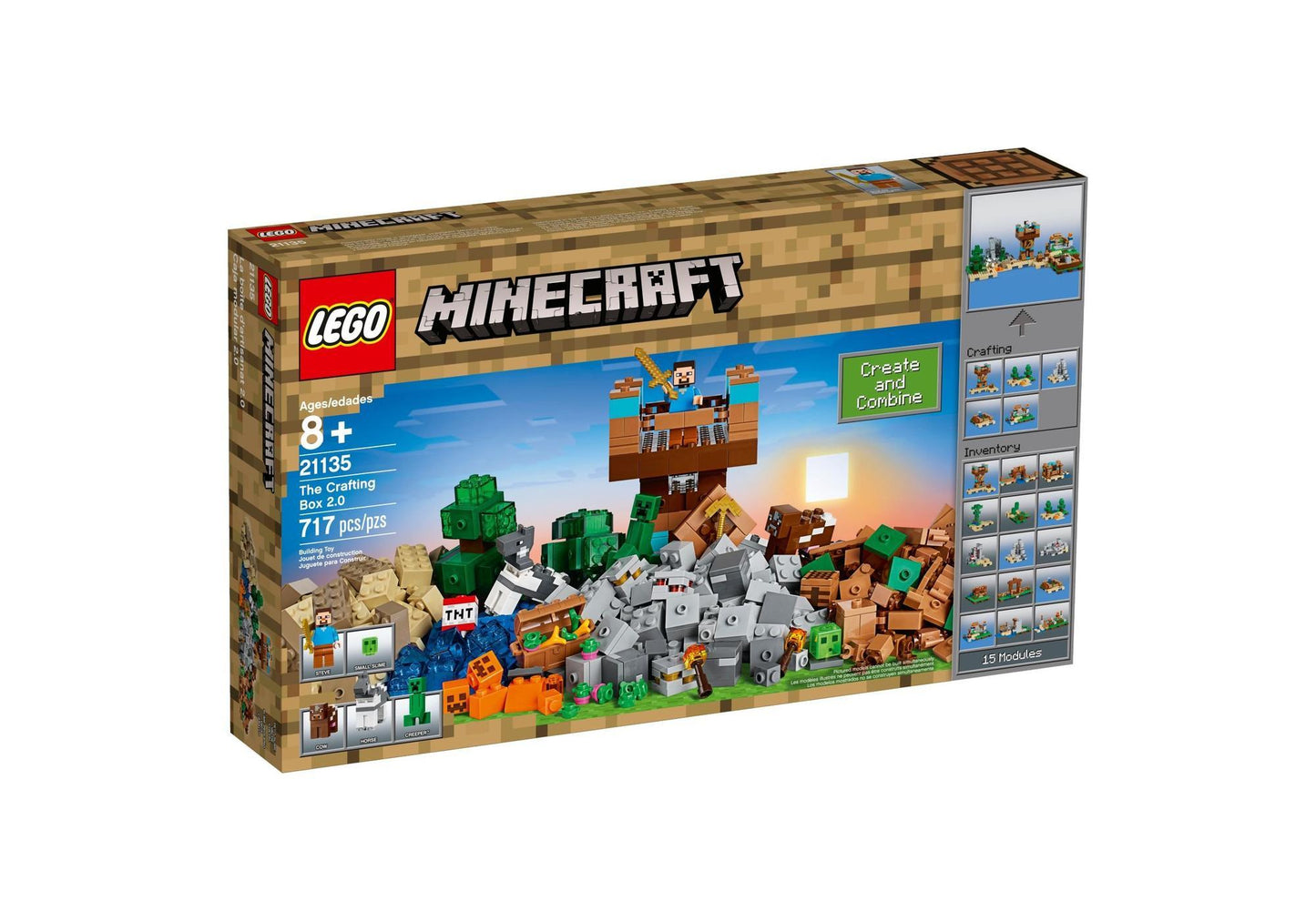 Lego 21135 Minecraft: Die Crafting-Box 2.0 - plegobil