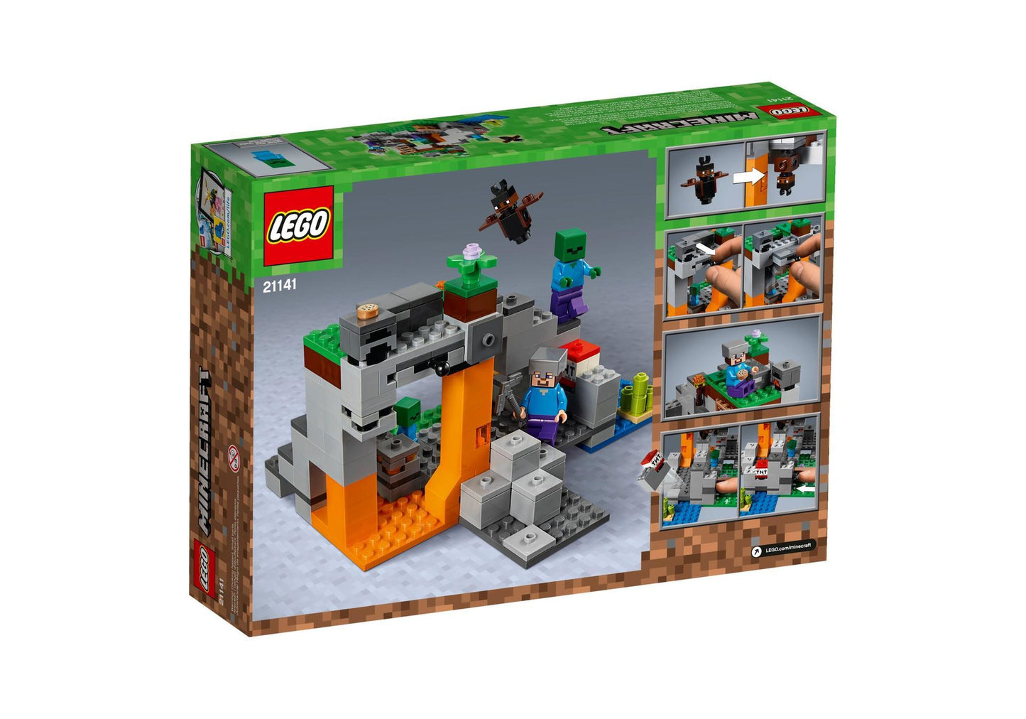 Lego 21141 Minecraft: Zombiehöhle - plegobil