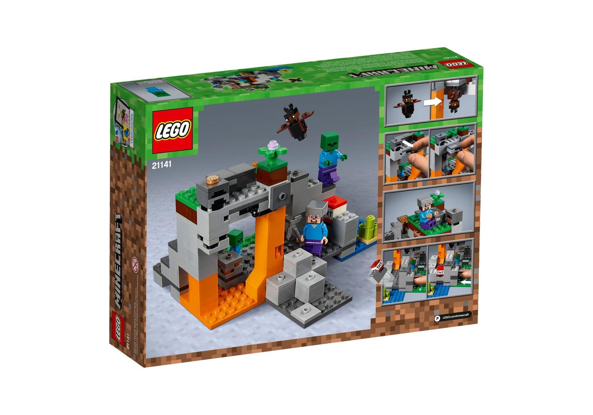 Lego 21141 Minecraft: Zombiehöhle - plegobil