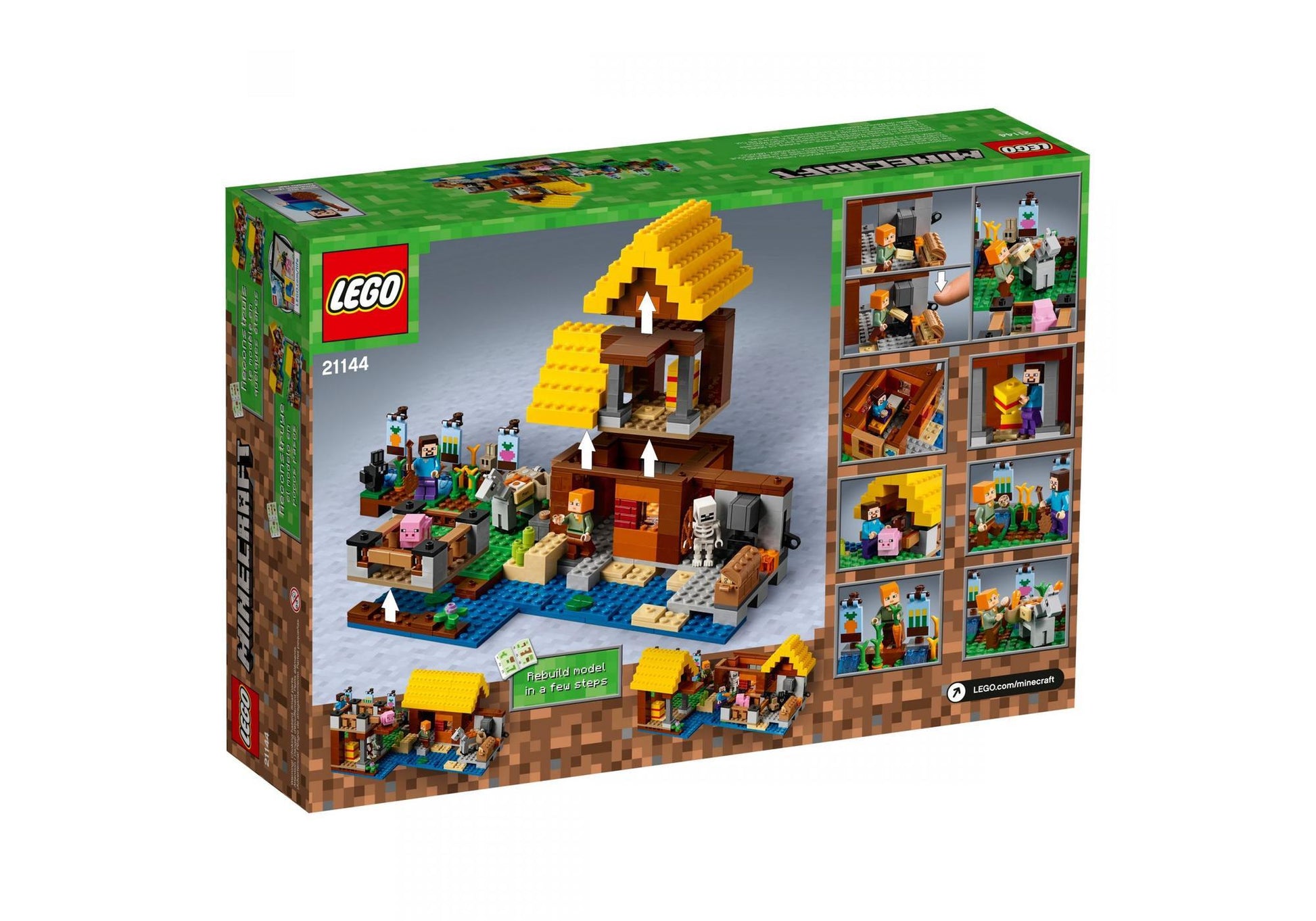 Lego 21144 Minecraft: Farmhäuschen - plegobil