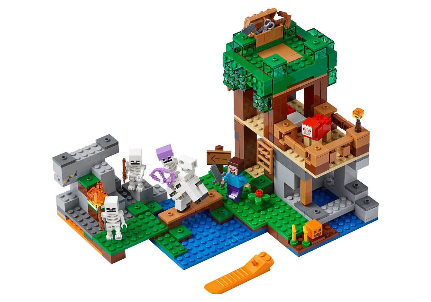 Lego 21146 Minecraft: Die Skelette kommen! - plegobil