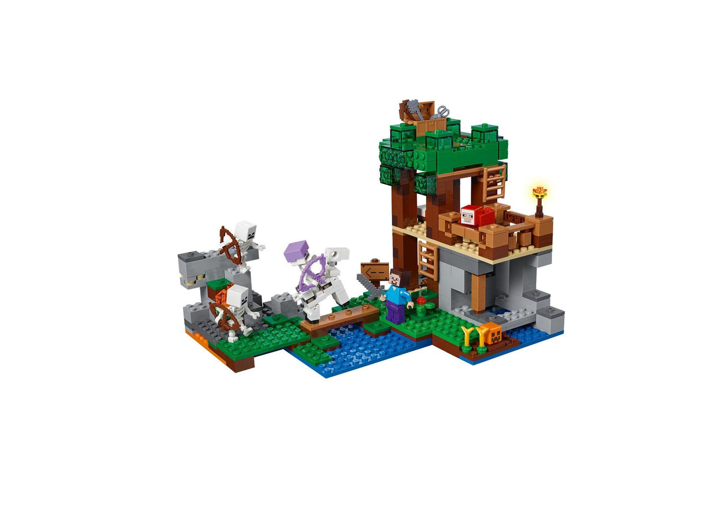 Lego 21146 Minecraft: Die Skelette kommen! - plegobil