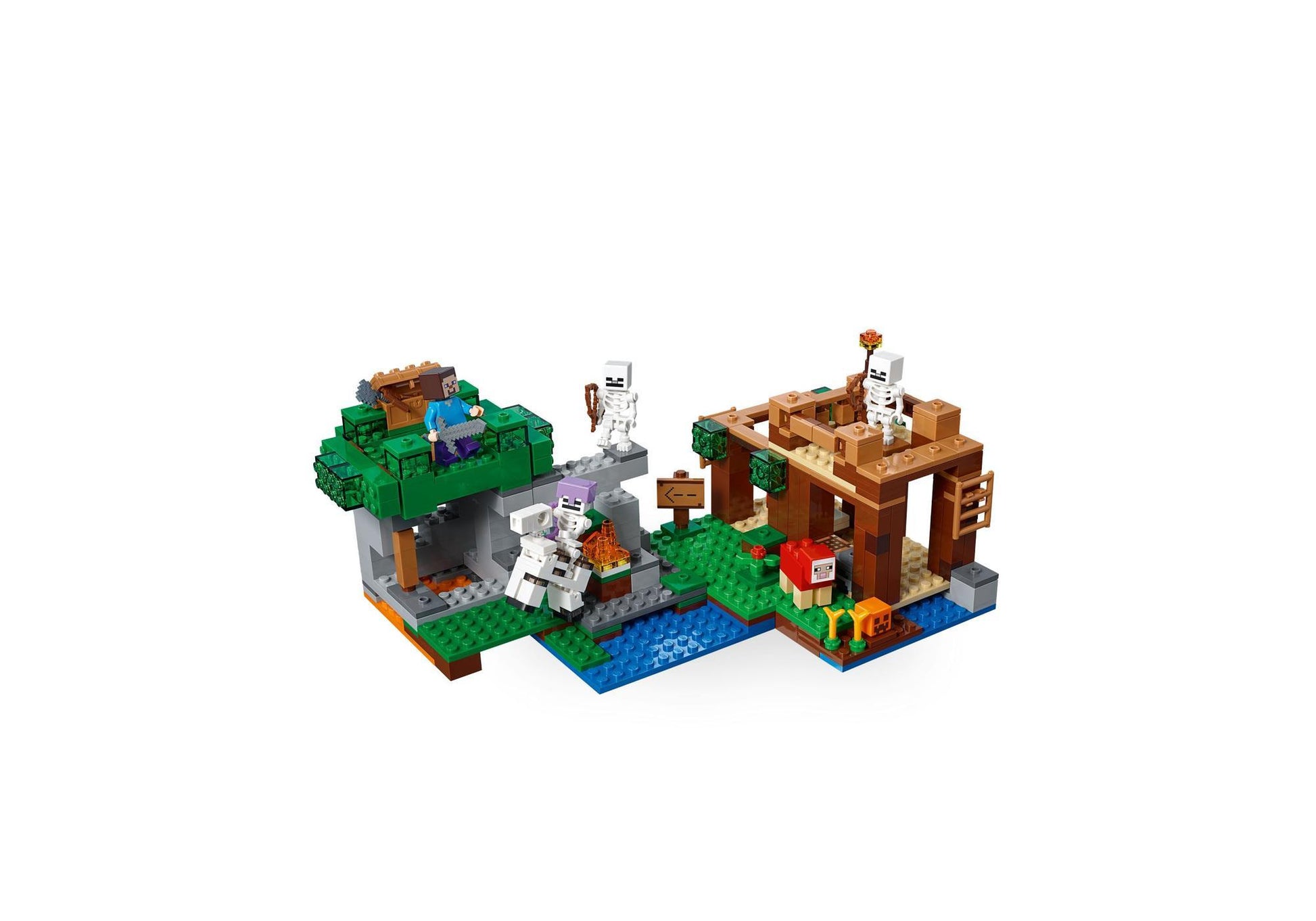 Lego 21146 Minecraft: Die Skelette kommen! - plegobil
