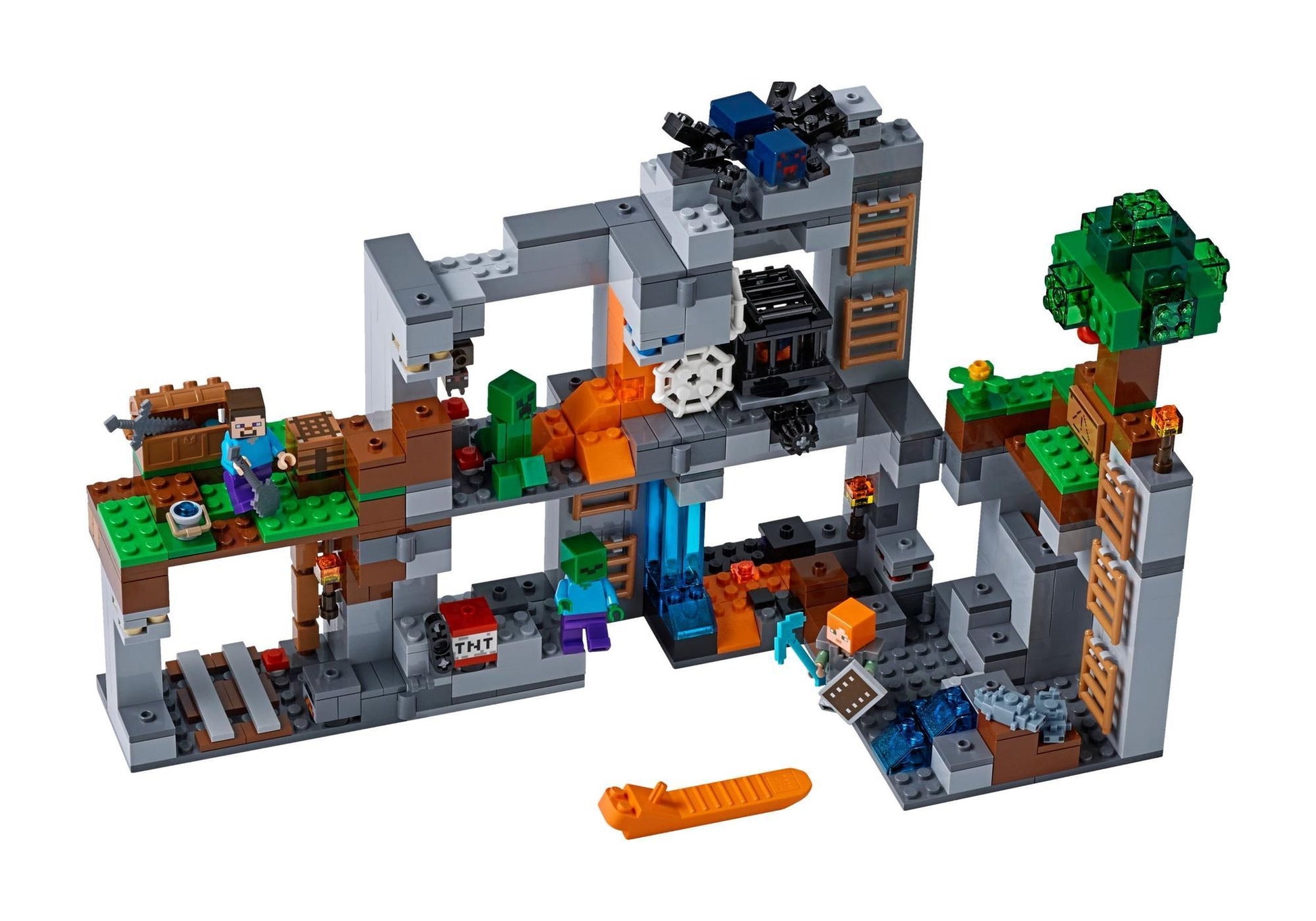 Lego 21147 Minecraft: Abenteuer in den Felsen - plegobil
