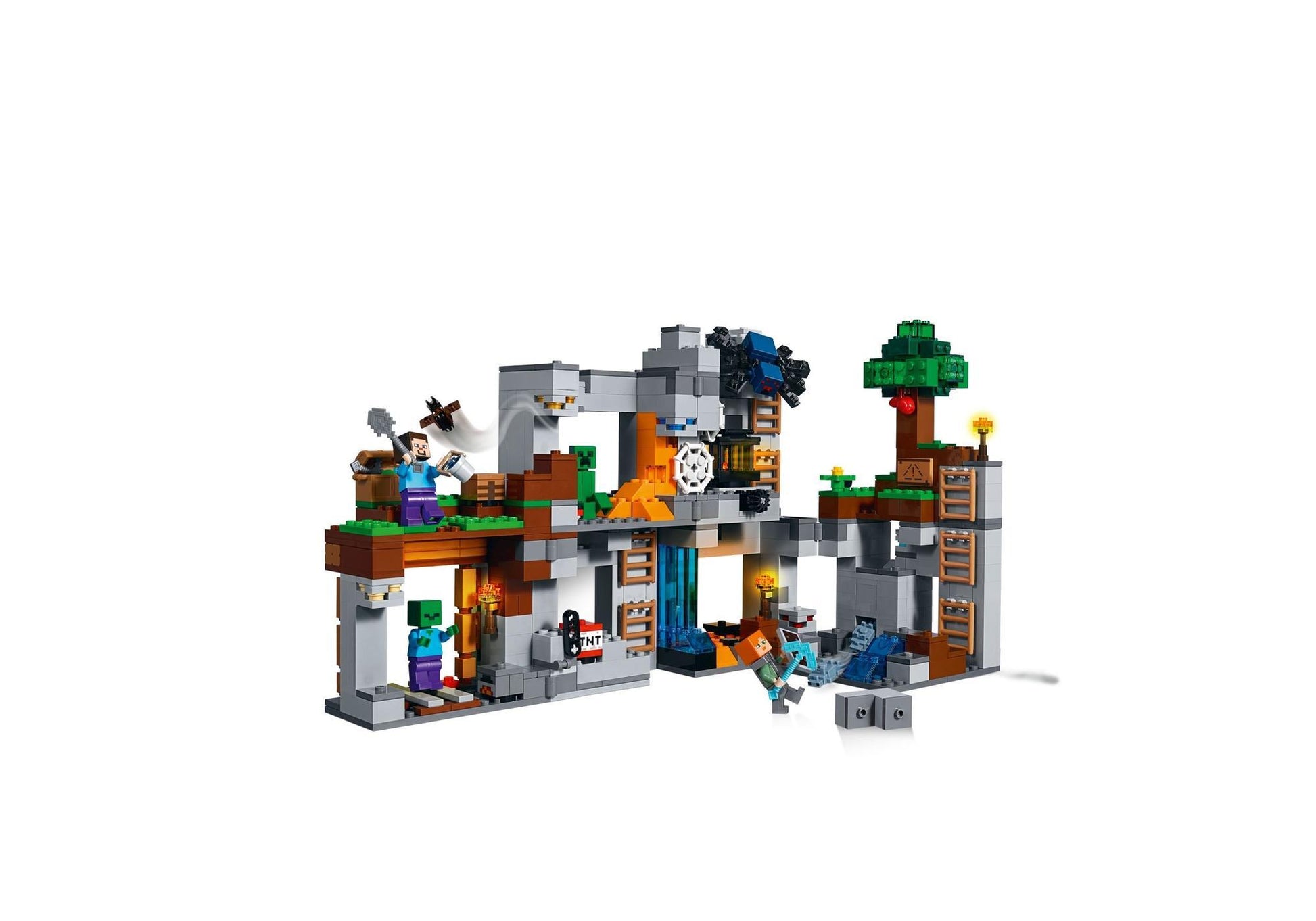 Lego 21147 Minecraft: Abenteuer in den Felsen - plegobil