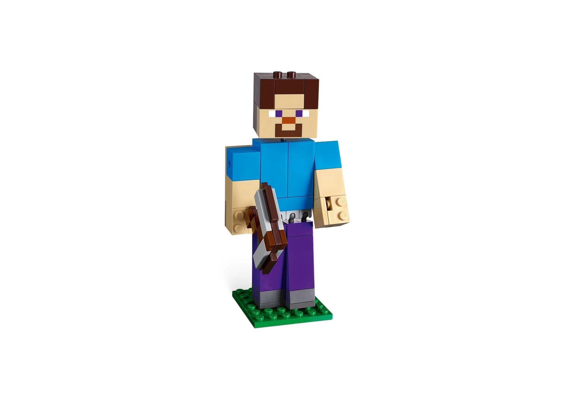 Lego 21148 Minecraft: BigFig Steve mit Papagei - plegobil
