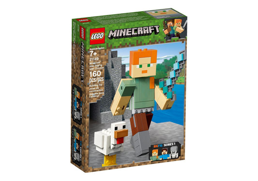 Lego 21149 Minecraft: BigFig Alex mit Huhn - plegobil