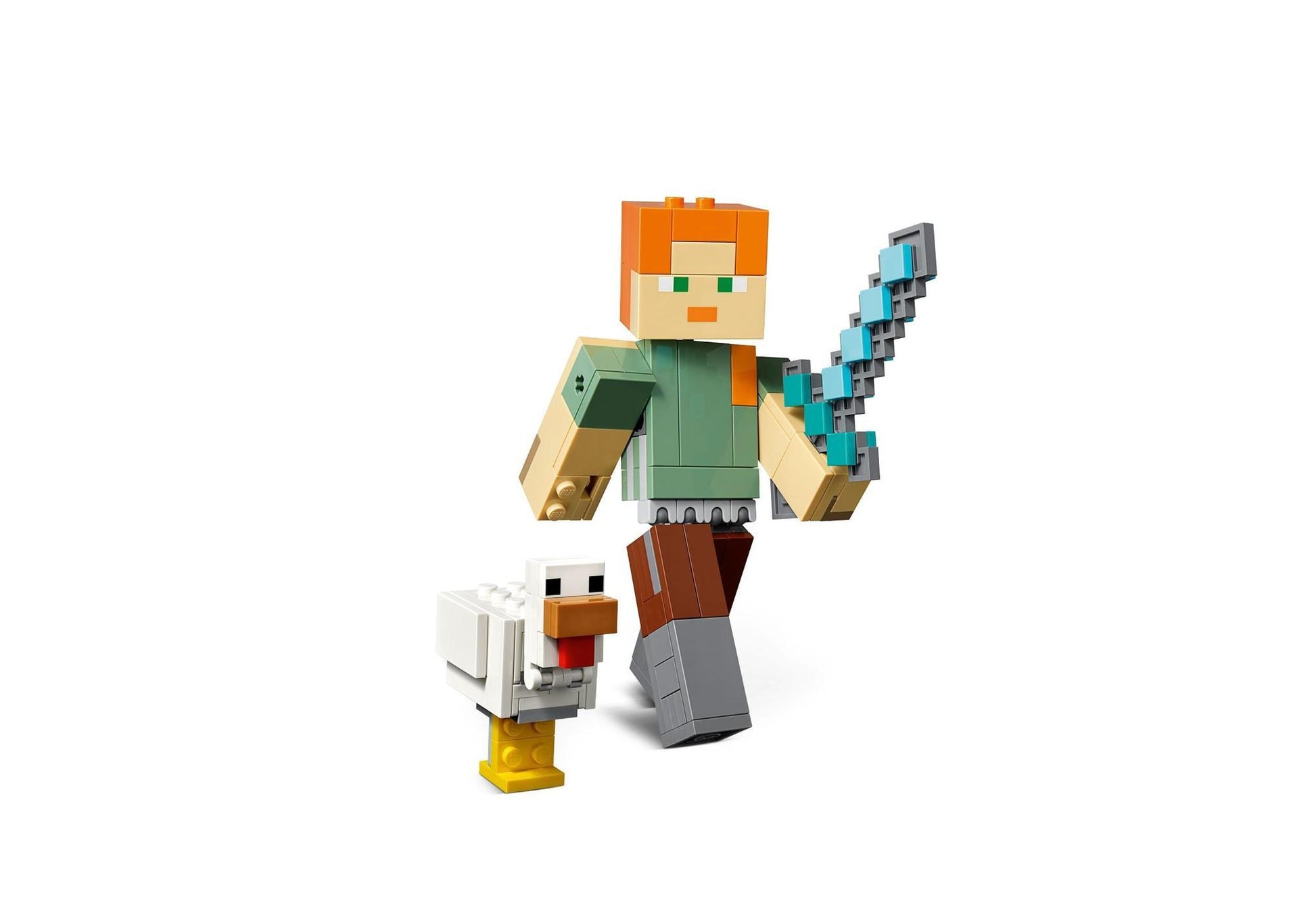 Lego 21149 Minecraft: BigFig Alex mit Huhn - plegobil