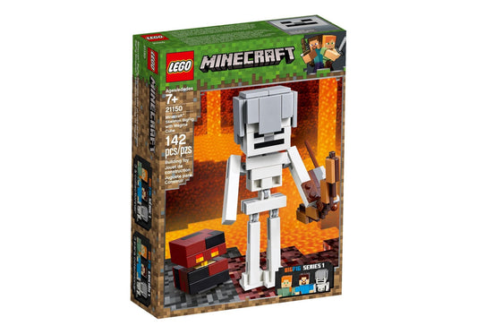 Lego 21150 Minecraft: BigFig Skelett mit Magmawürfel - plegobil