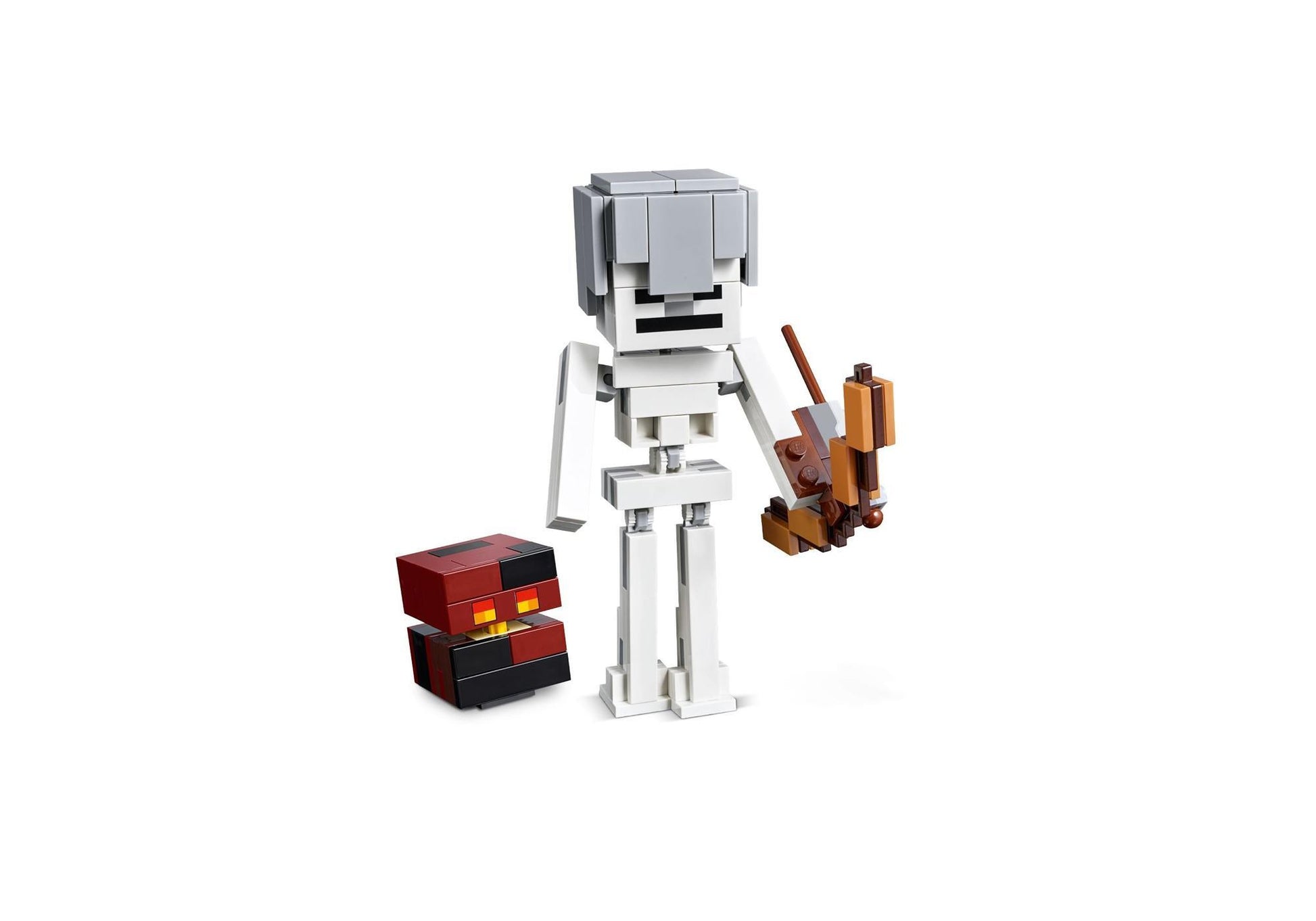 Lego 21150 Minecraft: BigFig Skelett mit Magmawürfel - plegobil