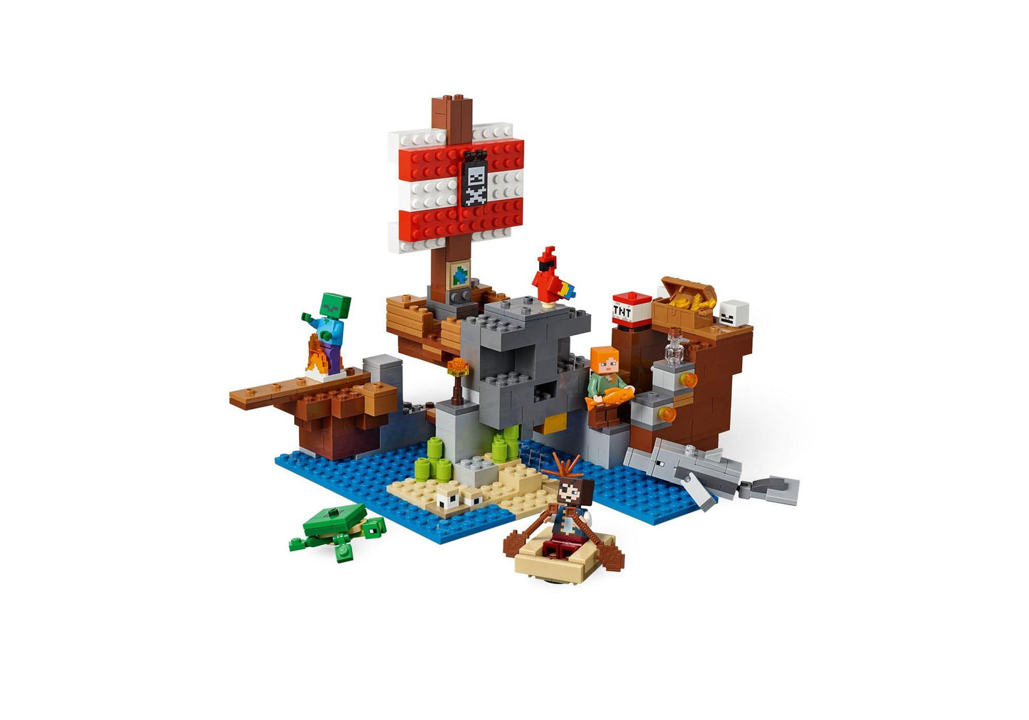 Lego 21152 Minecraft: Das Piratenschiff-Abenteuer - plegobil