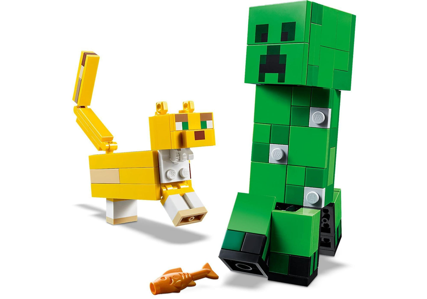 Lego 21156 Minecraft: BigFig Creeper und Ozelot - plegobil