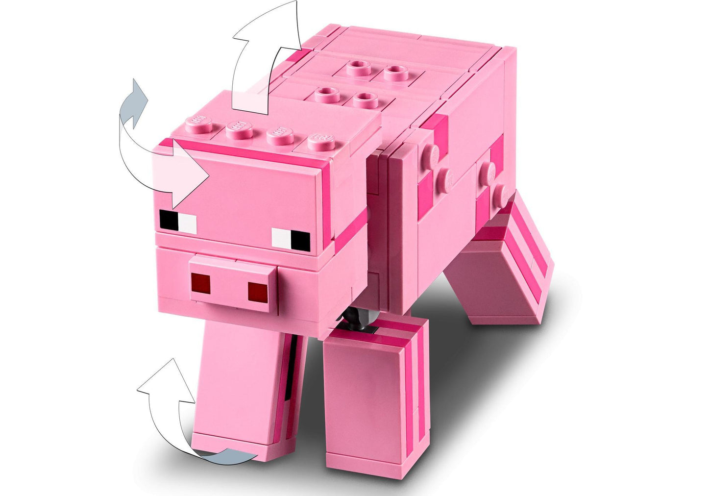 Lego 21157 Minecraft: BigFig Schwein mit Zombiebaby - plegobil