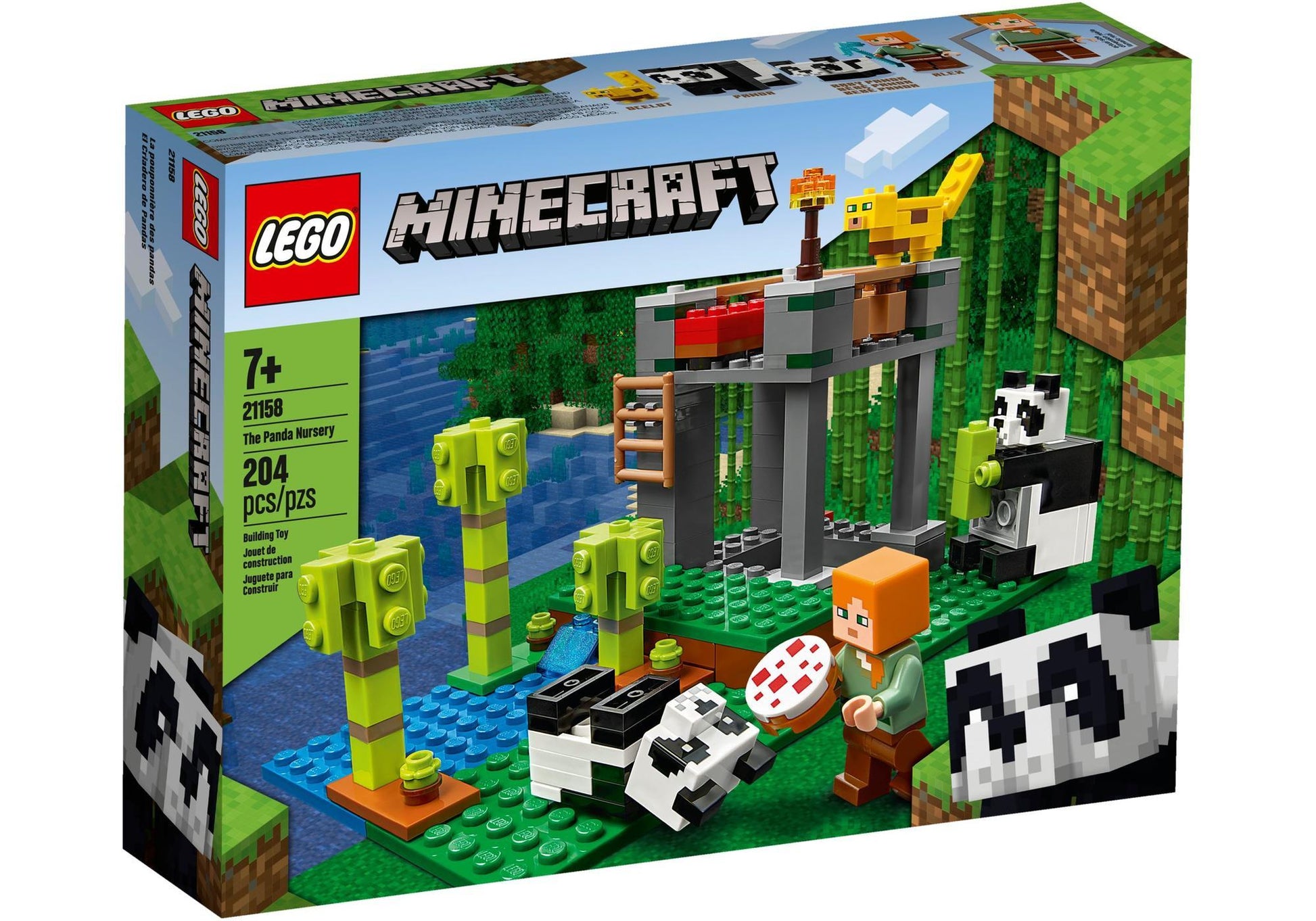 Lego 21158 Minecraft: Der Panda-Kindergarten - plegobil