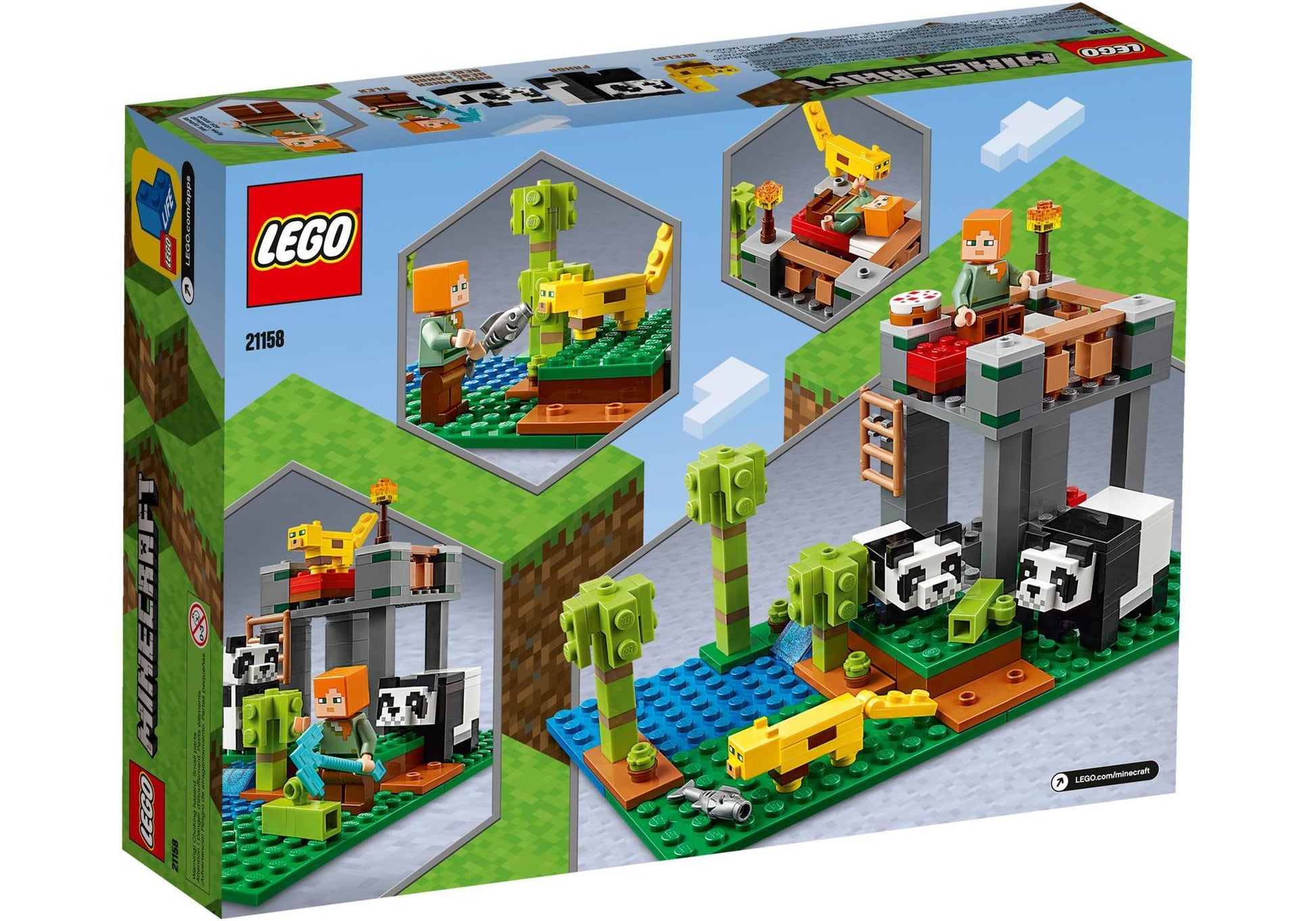 Lego 21158 Minecraft: Der Panda-Kindergarten - plegobil